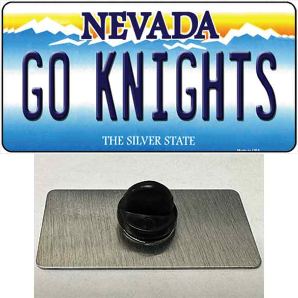 Go Golden Knights Wholesale Novelty Metal Hat Pin Tag