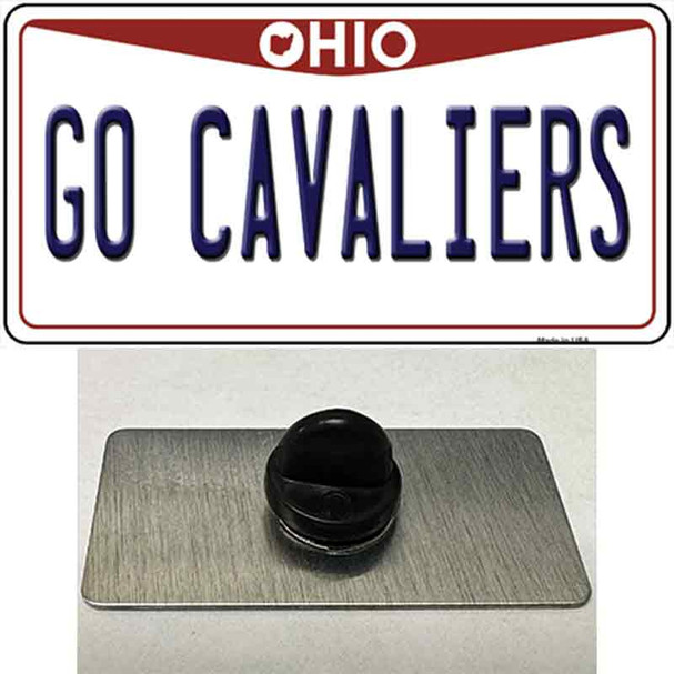 Go Cavaliers Wholesale Novelty Metal Hat Pin Tag