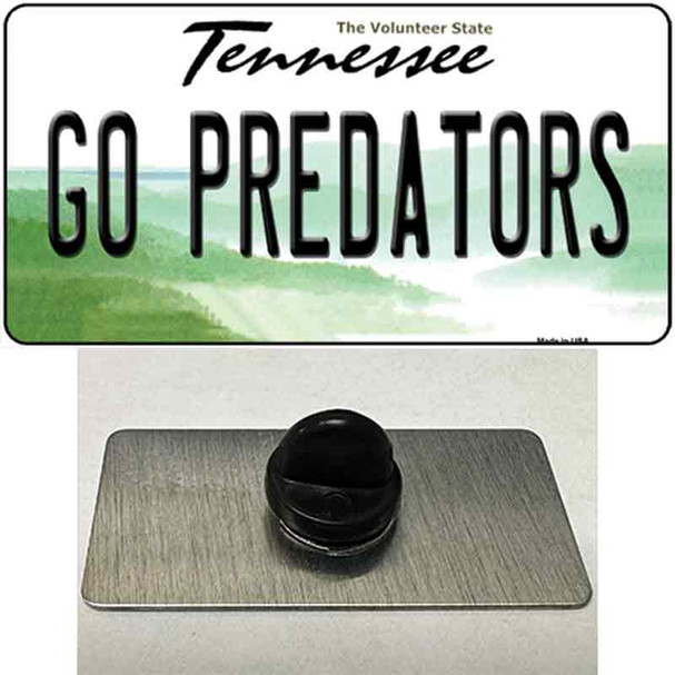 Go Predators Wholesale Novelty Metal Hat Pin Tag