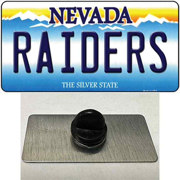 Raiders Nevada Wholesale Novelty Metal Hat Pin Tag