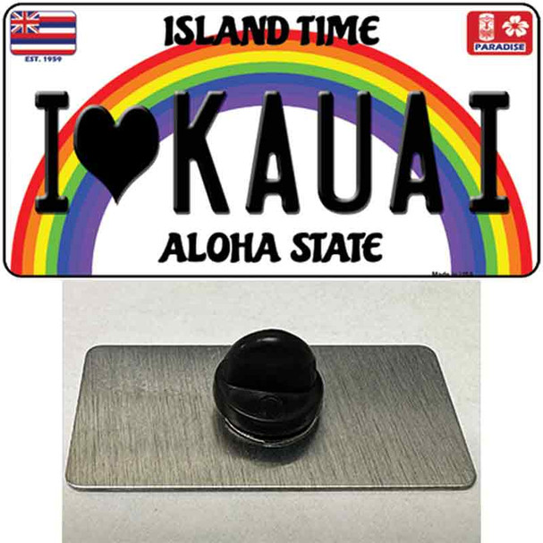 I Heart Kauai Wholesale Novelty Metal Hat Pin Tag