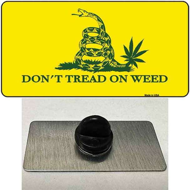 Dont Tread On Weed Wholesale Novelty Metal Hat Pin Tag