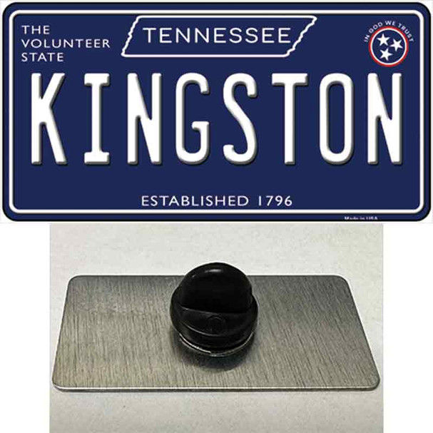 Kingston Tennessee Blue Wholesale Novelty Metal Hat Pin Tag