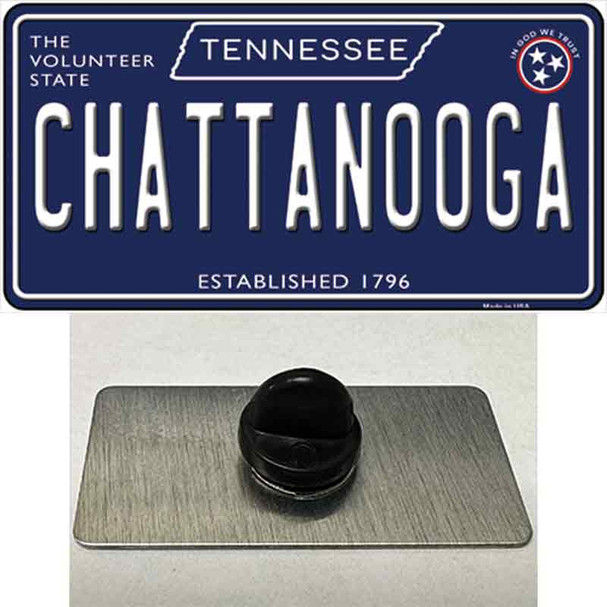 Chattanooga Tennessee Blue Wholesale Novelty Metal Hat Pin Tag