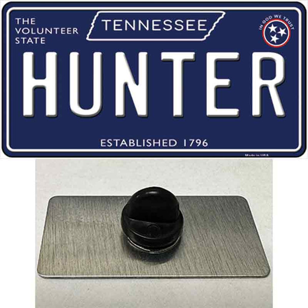 Hunter Tennessee Blue Wholesale Novelty Metal Hat Pin Tag