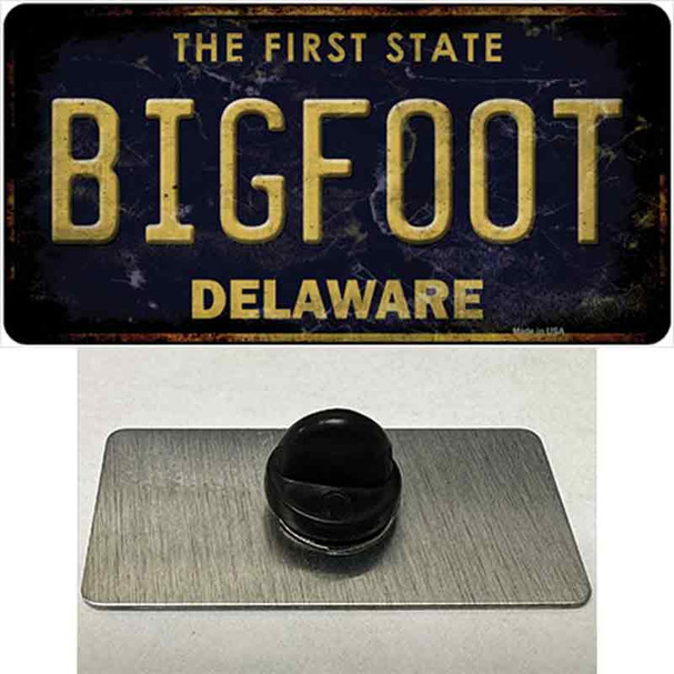 Bigfoot Delaware Wholesale Novelty Metal Hat Pin Tag