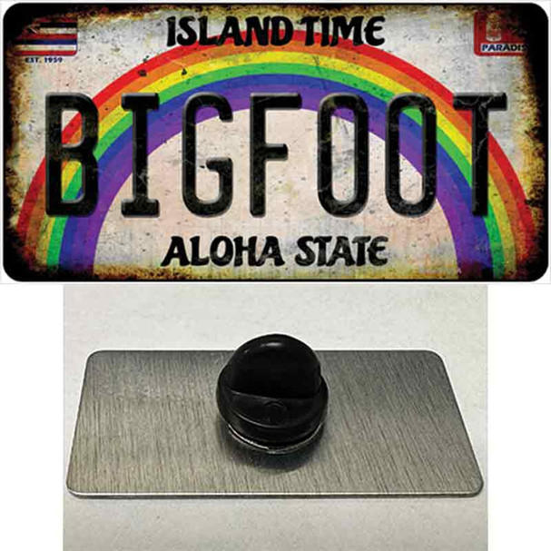 Bigfoot Hawaii Wholesale Novelty Metal Hat Pin Tag
