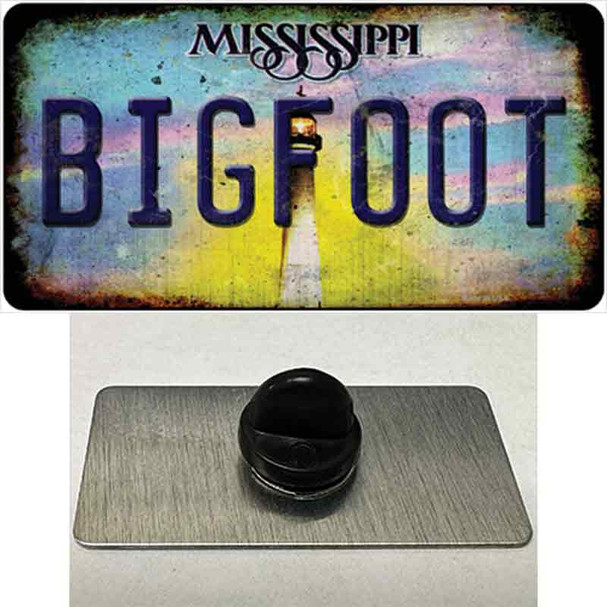 Bigfoot Mississippi Wholesale Novelty Metal Hat Pin Tag