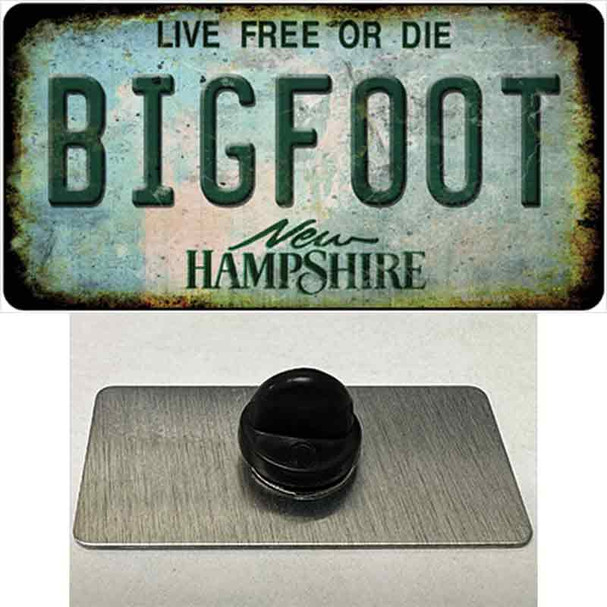 Bigfoot New Hampshire Wholesale Novelty Metal Hat Pin Tag