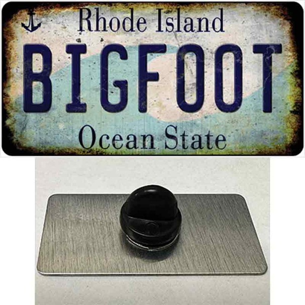 Bigfoot Rhode Island Wholesale Novelty Metal Hat Pin Tag