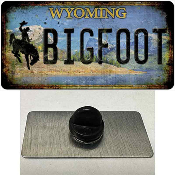 Bigfoot Wyoming Wholesale Novelty Metal Hat Pin Tag