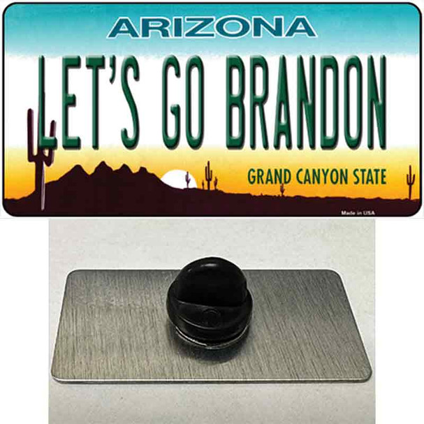 Lets Go Brandon AZ Wholesale Novelty Metal Hat Pin