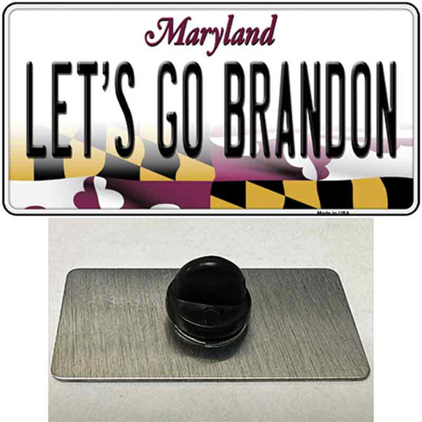 Lets Go Brandon MD Wholesale Novelty Metal Hat Pin