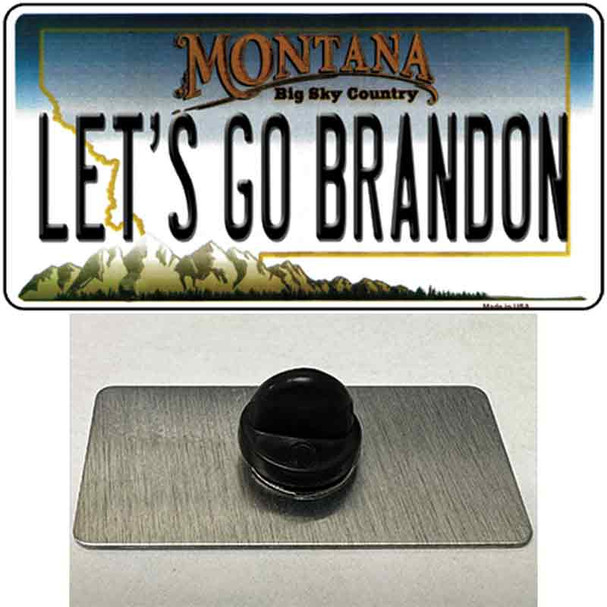Lets Go Brandon MT Wholesale Novelty Metal Hat Pin