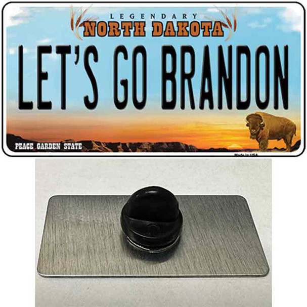 Lets Go Brandon ND Wholesale Novelty Metal Hat Pin