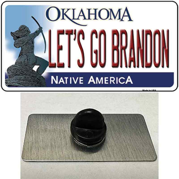 Lets Go Brandon OK Wholesale Novelty Metal Hat Pin