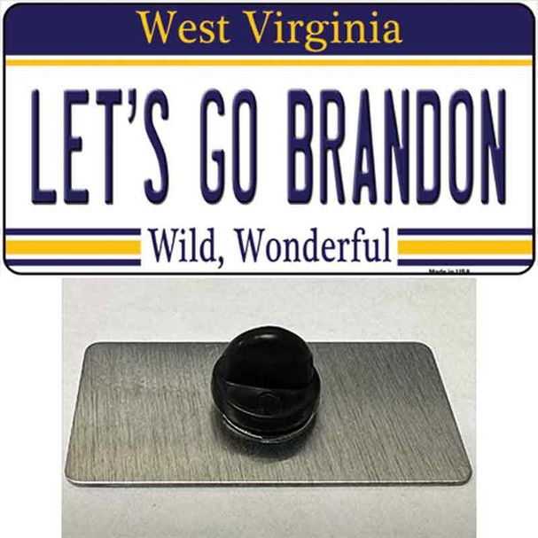 Lets Go Brandon WV Wholesale Novelty Metal Hat Pin