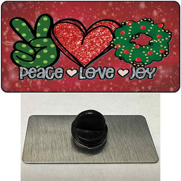 Peace Love Joy Wholesale Novelty Metal Hat Pin