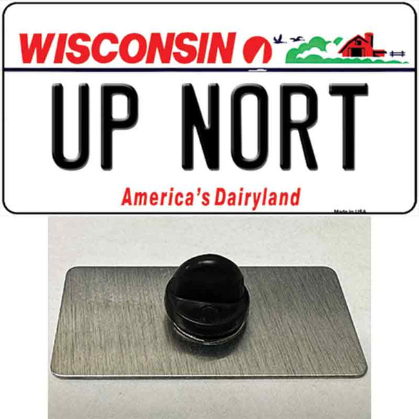 Up Nort Wisconsin Wholesale Novelty Metal Hat Pin