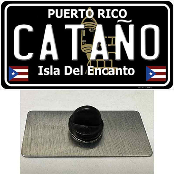 Catano Puerto Rico Black Wholesale Novelty Metal Hat Pin
