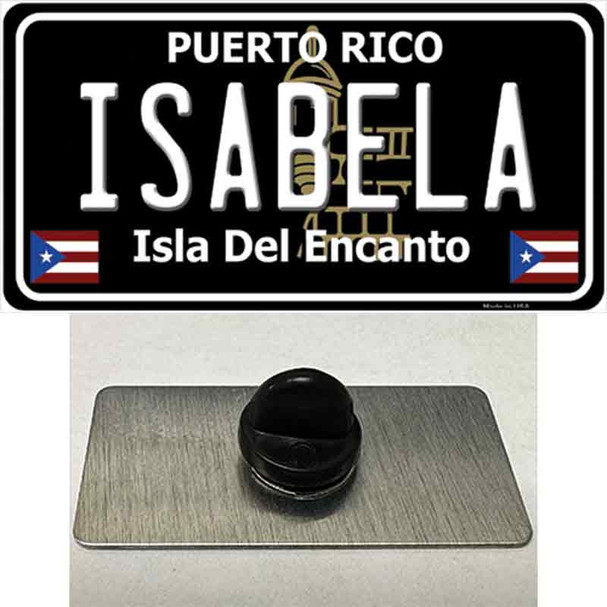 Isabela Puerto Rico Black Wholesale Novelty Metal Hat Pin