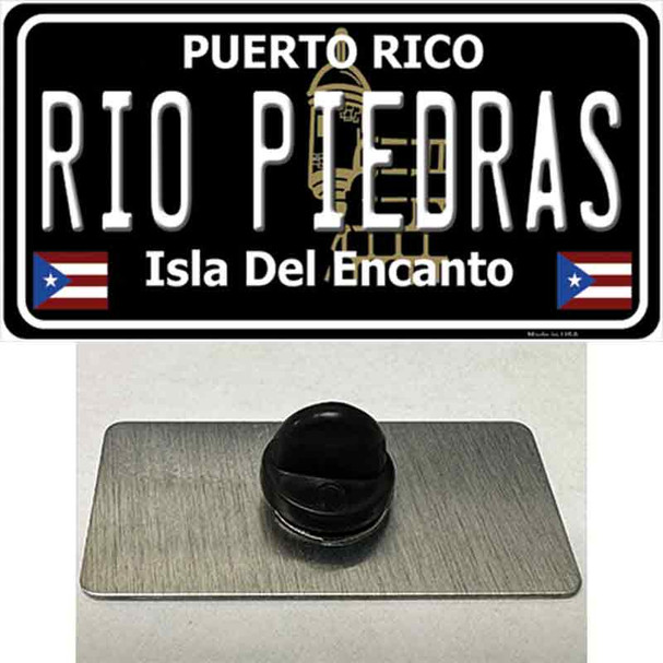 Rio Piedras Puerto Rico Black Wholesale Novelty Metal Hat Pin