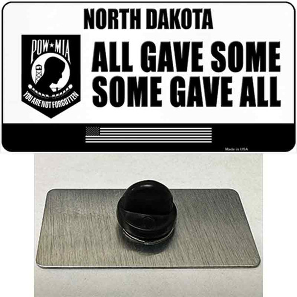 North Dakota POW MIA Some Gave All Wholesale Novelty Metal Hat Pin