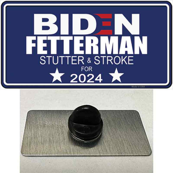 Biden Fetterman 2024 Wholesale Novelty Metal Hat Pin