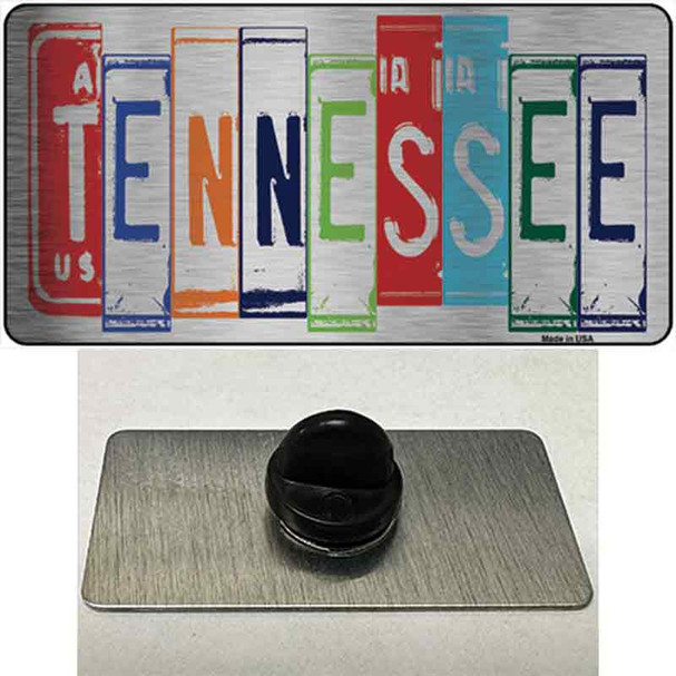 Tennessee License Plate Art Novelty Metal Hat Pin