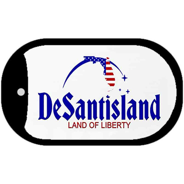 Desantisland Novelty Metal Dog Tag Necklace DT-14192