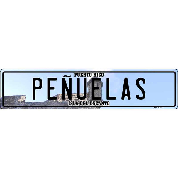 Penuelas Puerto Rico Novelty Metal European License Plate