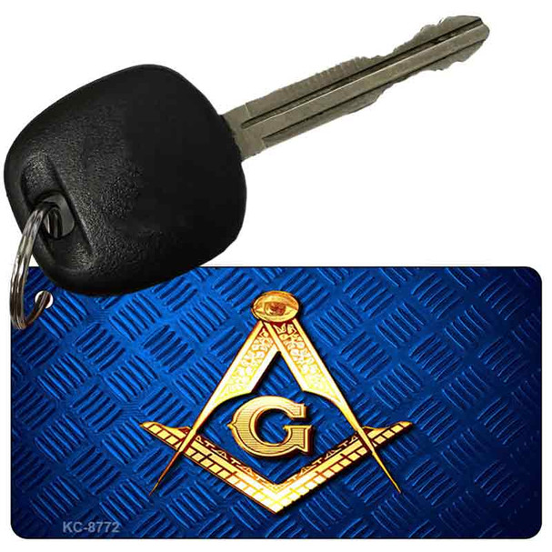 Freemasonry Novelty Metal Key Chain