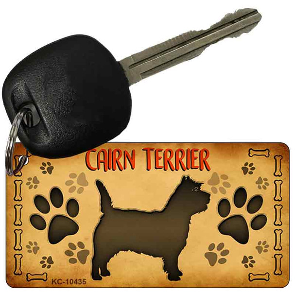 Cairn Terrier Novelty Metal Key Chain