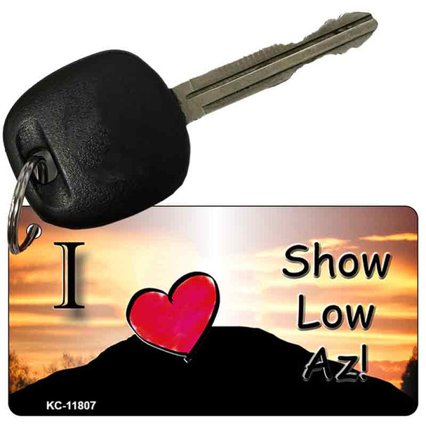 Show Low Hilltop Arizona Novelty Metal Key Chain