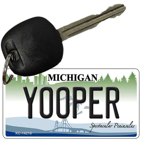 Yooper Michigan Novelty Metal Key Chain