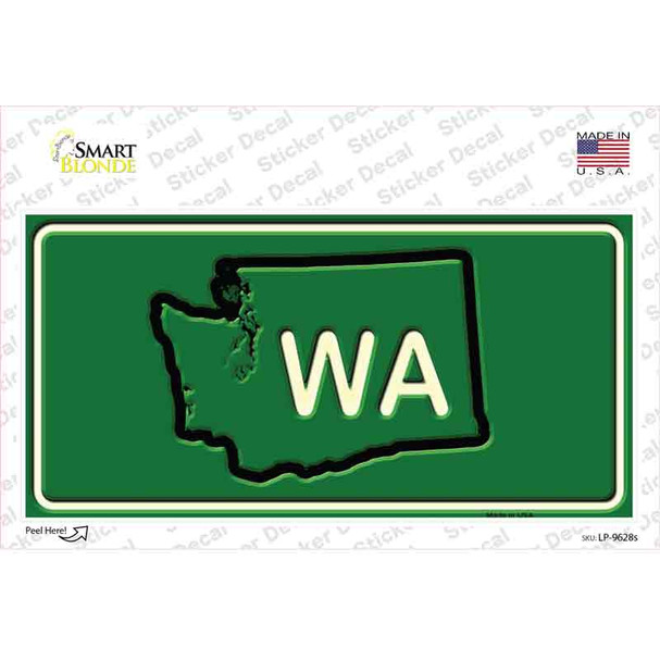 WA State Novelty Sticker Decal