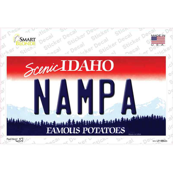 Nampa Idaho Novelty Sticker Decal