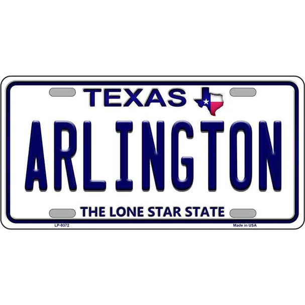 Arlington Texas Novelty Metal License Plate