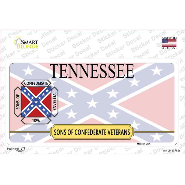 Tennessee Sons Of Confederate Novelty Sticker Decal