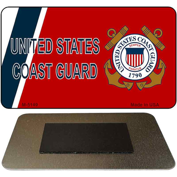 United States Coast Guard Novelty Metal Magnet