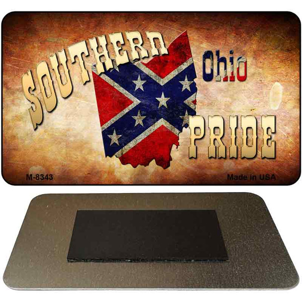 Southern Pride Ohio Novelty Metal Magnet