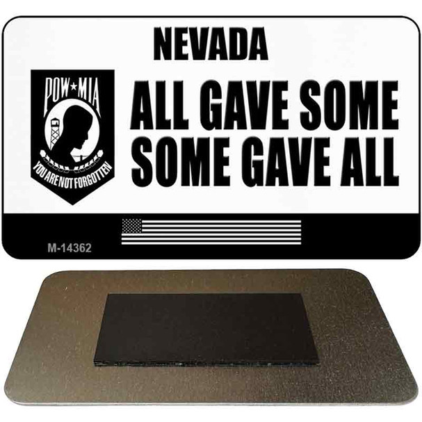 Nevada POW MIA Some Gave All Novelty Metal Magnet