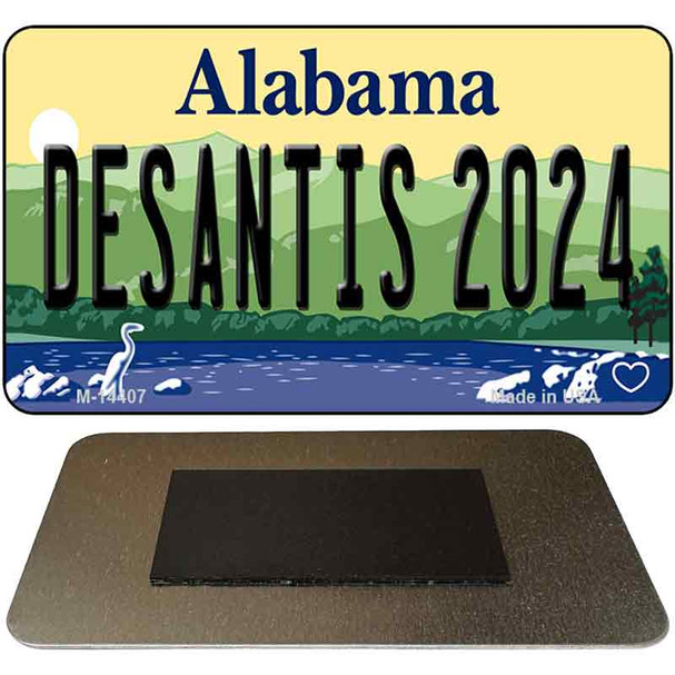 Desantis 2024 Alabama Novelty Metal Magnet