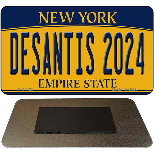 Desantis 2024 New York Novelty Metal Magnet