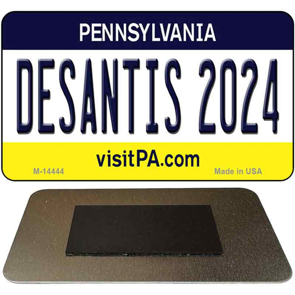 Desantis 2024 Pennsylvania Novelty Metal Magnet