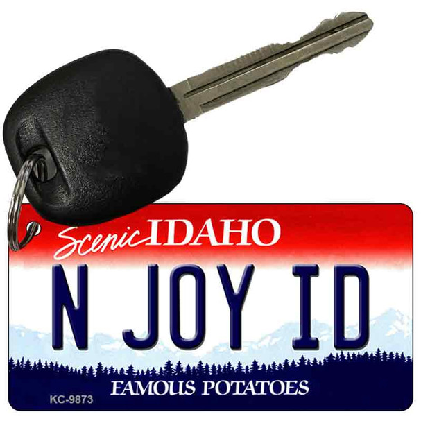 N Joy ID Idaho State Metal Novelty Aluminum Key Chain KC-9873