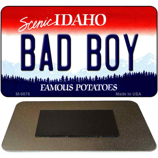 Bad Boy Idaho State Metal Novelty Magnet M-9876