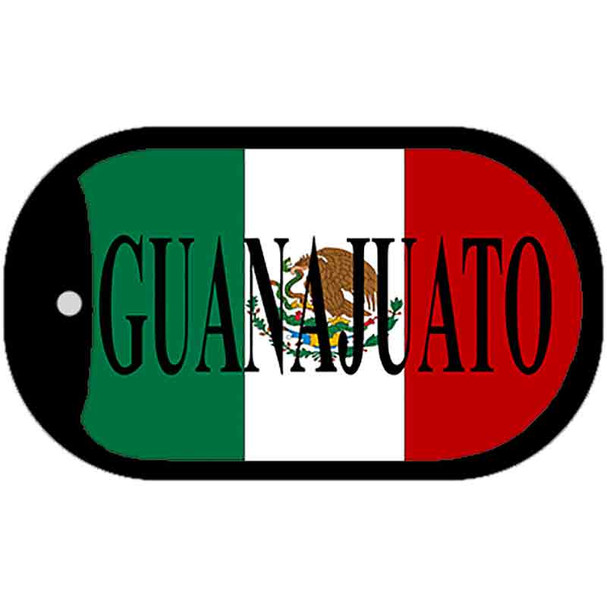 Guanajuato Mexico Flag Metal Novelty Dog Tag Necklace DT-3448