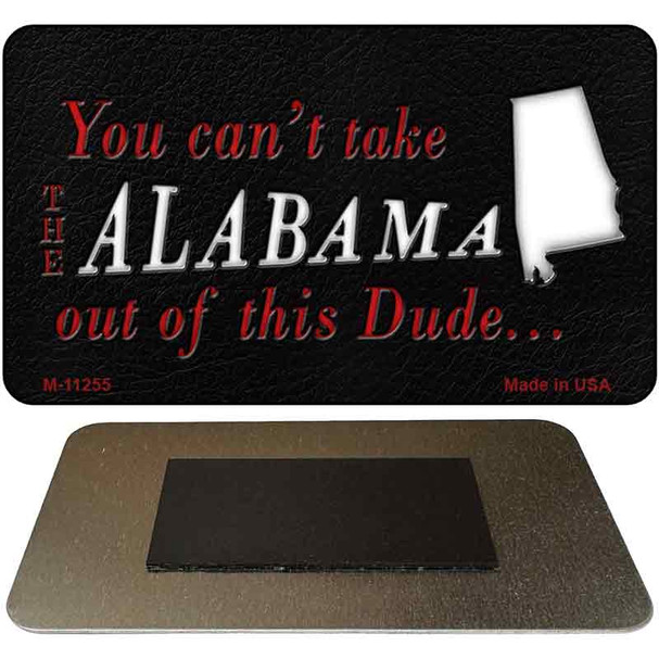 Alabama Dude Magnet Novelty Metal M-11255