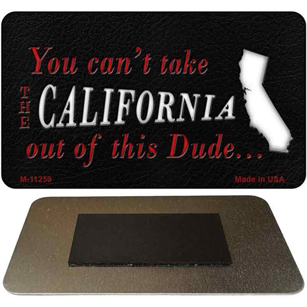 California Dude Magnet Novelty Metal M-11259